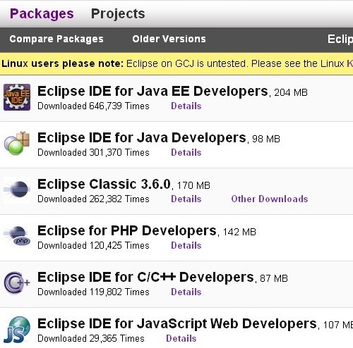 Eclipse software download